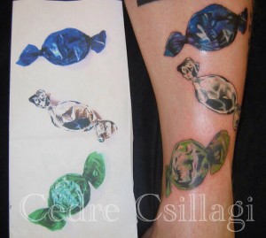 color candy duplication tattoo