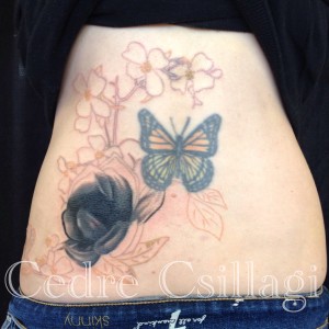 coverup older flowers