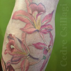 closer, lilies, inside, flowers, realistic